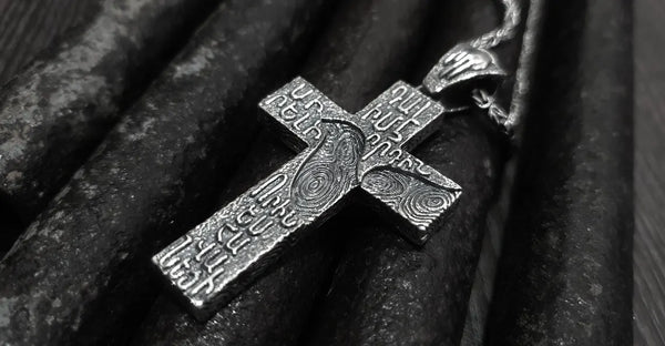 Double sided Armenian cross pendant