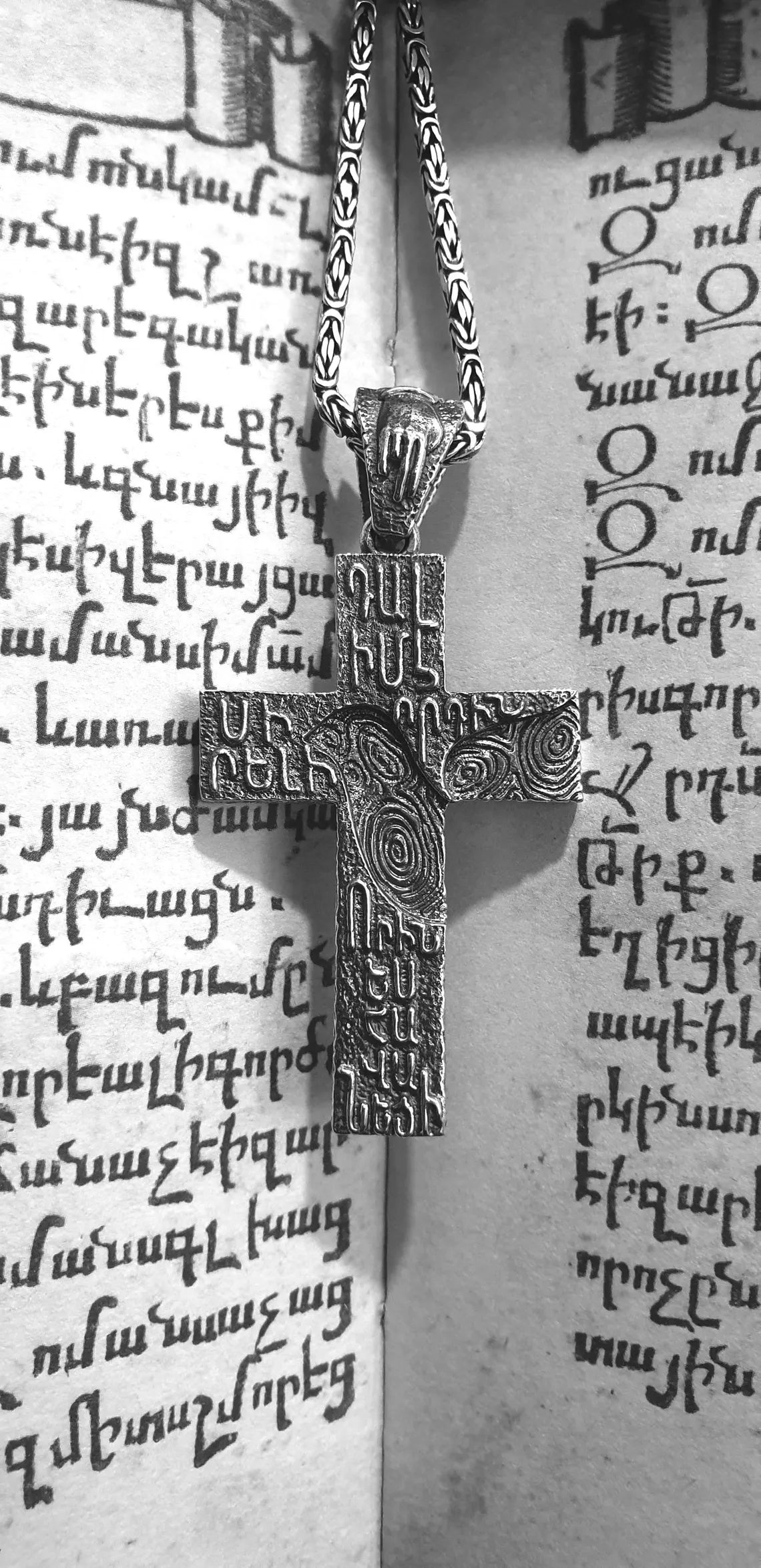 Handmade Christian pendant