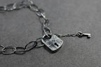 Padlock & Key Silver Necklace product image 5