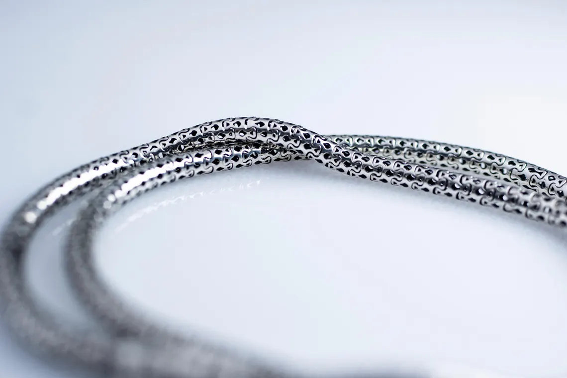 Smooth Snake Chain Silver Necklace product image 5