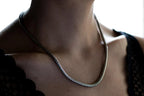 Smooth Snake Chain Silver Necklace product image 8