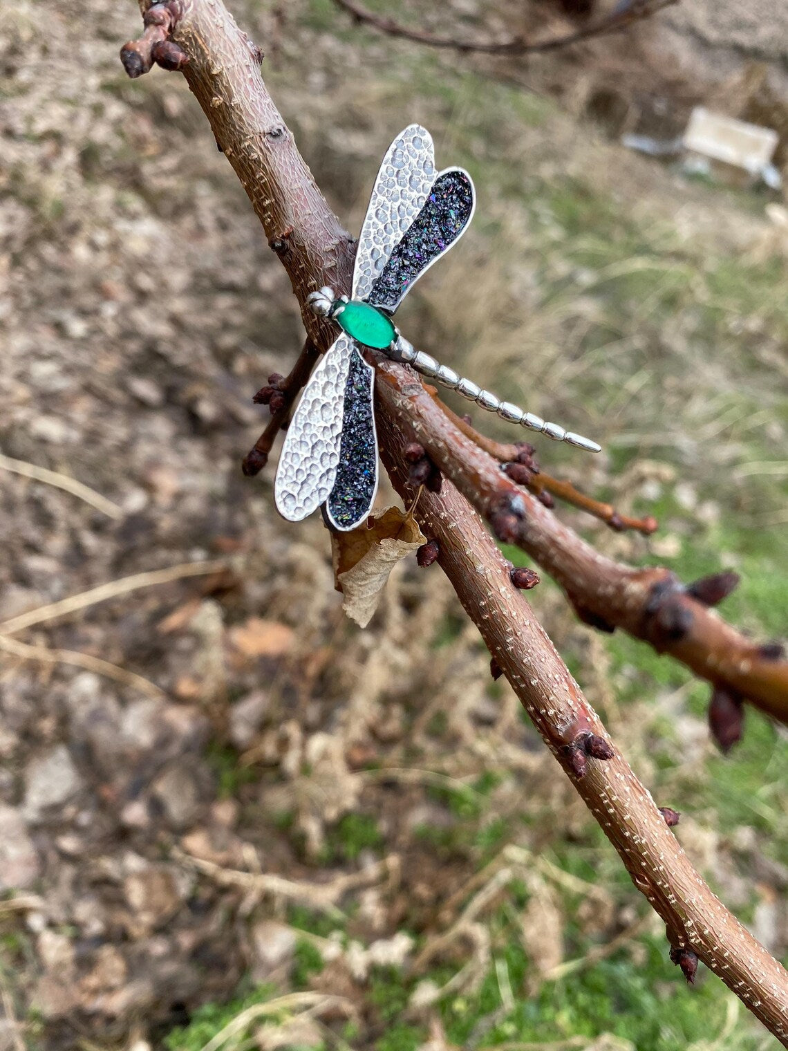 Handmade dragonfly jewelry