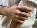 925 solid silver statement ring