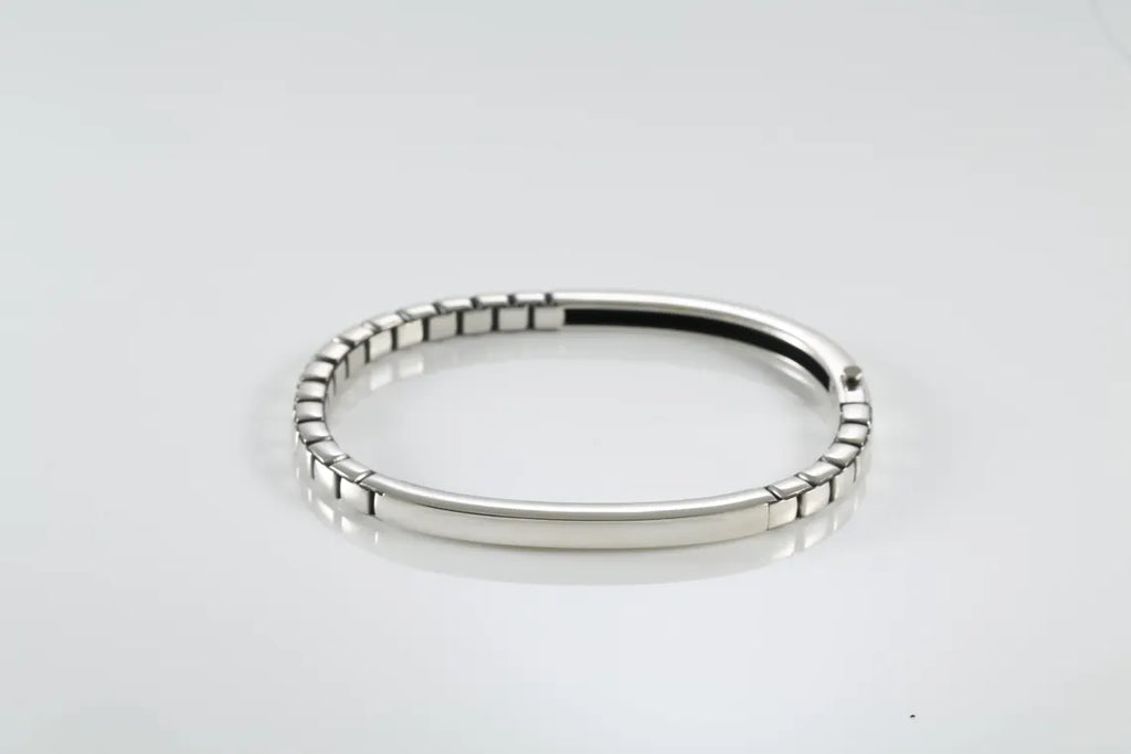 Sterling silver chain bracelet