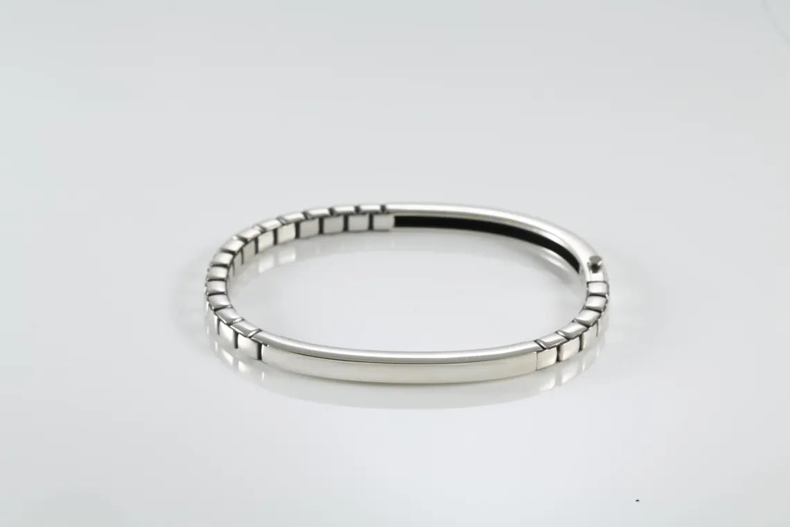 Sterling silver chain bracelet
