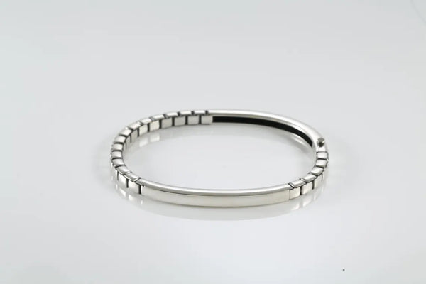 Sterling silver chain bracelet