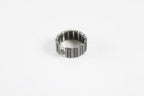 Masculine tribal style silver jewelry ring handmade