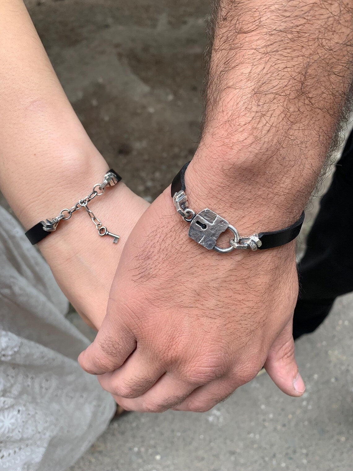 Matching bracelets for couples