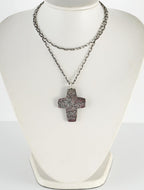 Grenade symbol silver pendant