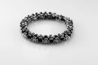 Heavy Gothic Cross Silver Bracelet product image 3