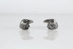 Raven Head Silver Cufflinks product image 5