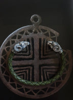 Viking ram bracelet for men