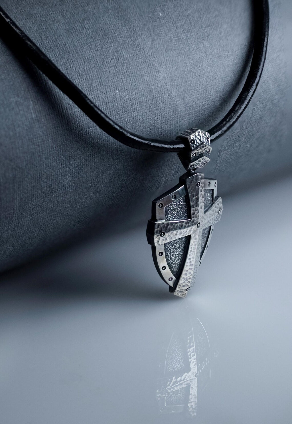 Shield symbol necklace