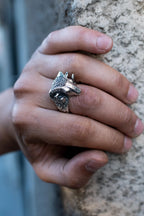 Men's sterling silver Aries jewelry