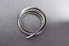 Triangle Link Silver Necklace
