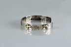 Silver and brass bracelet