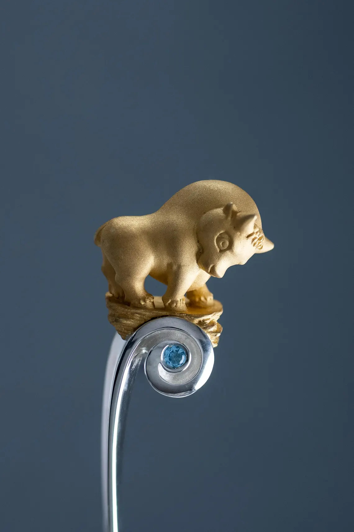 Taurus Silver Baby Spoon
