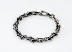 Oxidized Silver Branch Chain Necklace product image 10