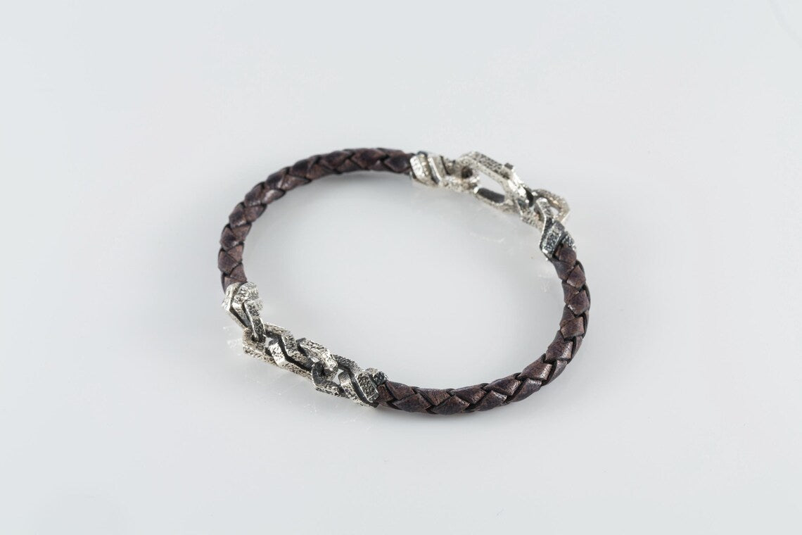 Handmade mens bracelet