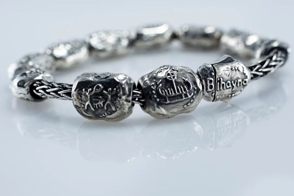 Heavy sterling silver bracelet