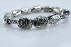 Heavy sterling silver bracelet