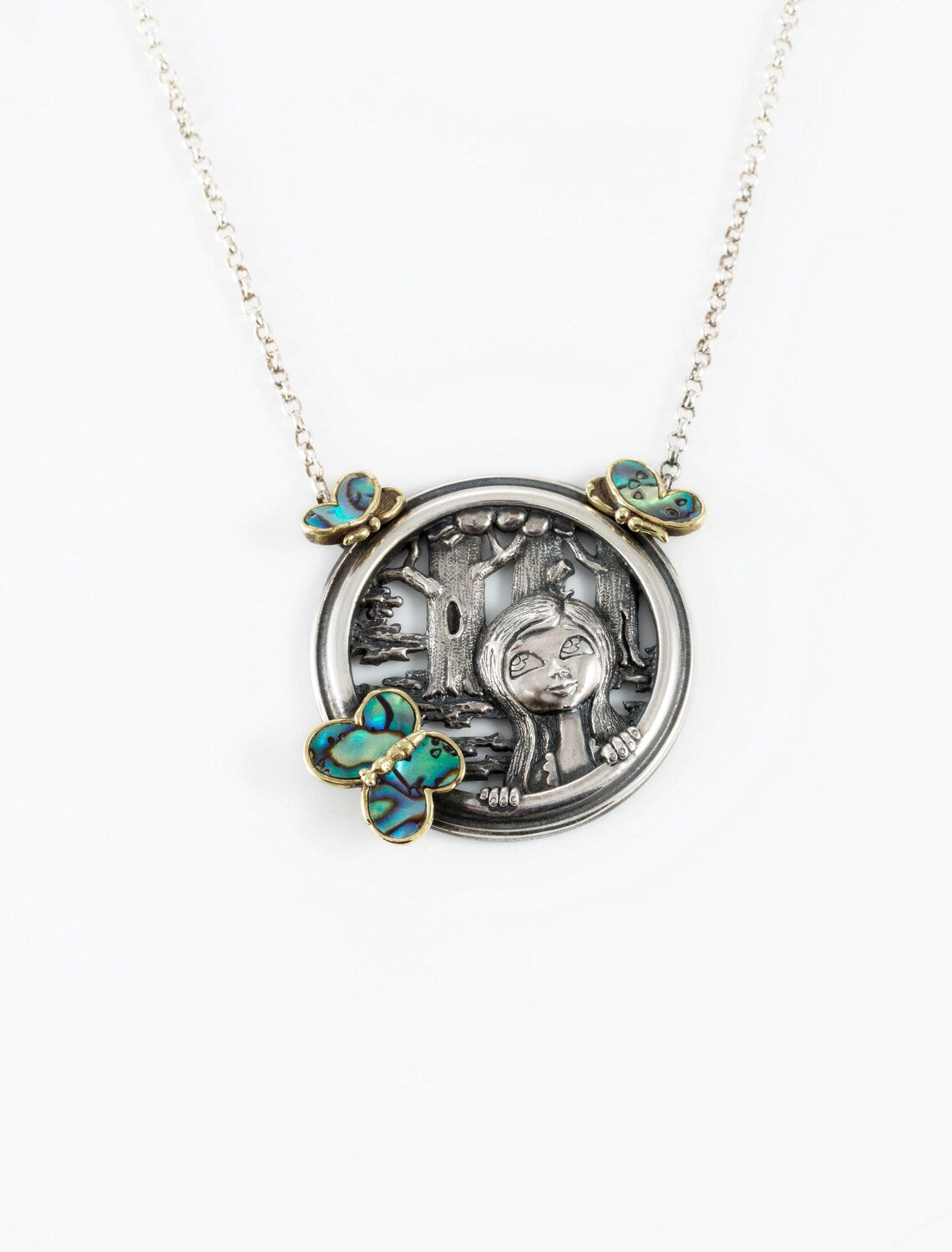 Fantasy inspired sterling silver jewelry