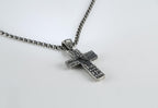 Sterling silver religious pendant