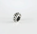 Mens sterling silver chain ring