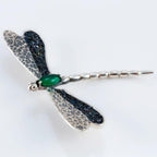 Rainbow Carborundum dragonfly pin