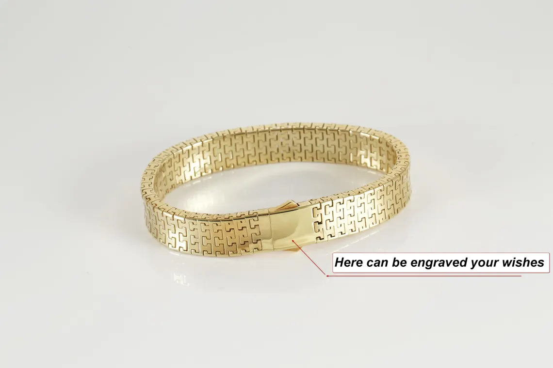 925 silver link bracelet