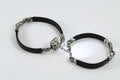 Sterling silver couple bracelets
