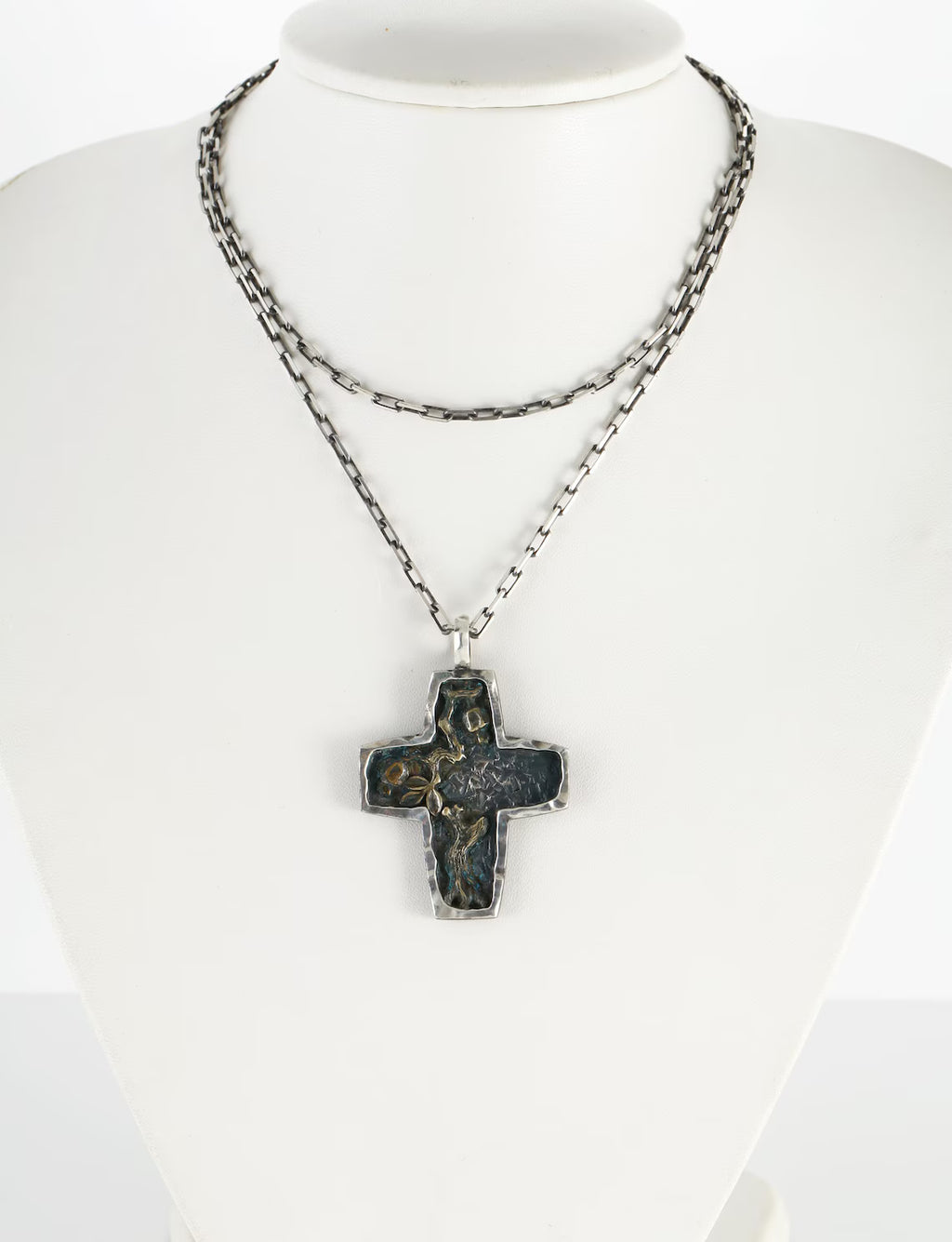 Sterling silver spiritual pendant
