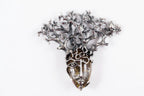 Garden quartz face necklace