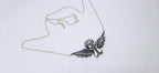 Religious angel pendant handmade in Armenia