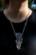 Nature inspired forest fairy necklace