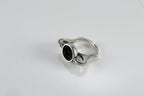 Unisex horse lover statement ring handcrafted in silver