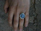 Ancient Armenian jewelry ring in sterling silver