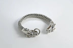 Viking dragon bracelet for men