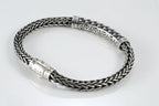 925 silver braided bracelet