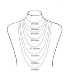 Artisan handmade silver chain