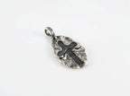 Christian prayer silver necklace