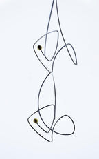 Fish and pearl sterling silver earrings