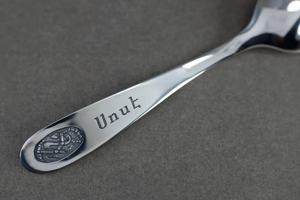 Zodiac Scorpio sterling silver spoon with engraving option