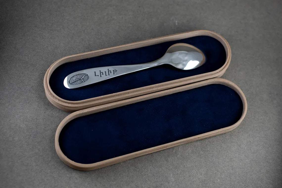 Scorpio Silver Baby Spoon product image 11