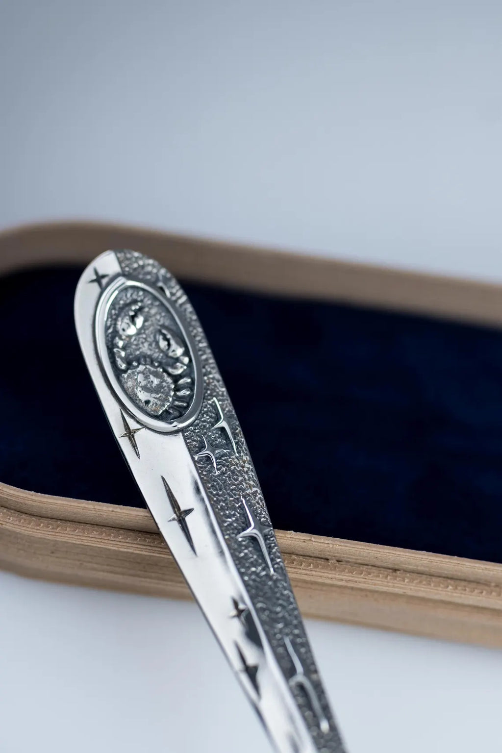Personalized 925 Sterling Silver Scorpio Baby Spoon – Keepsake Gift