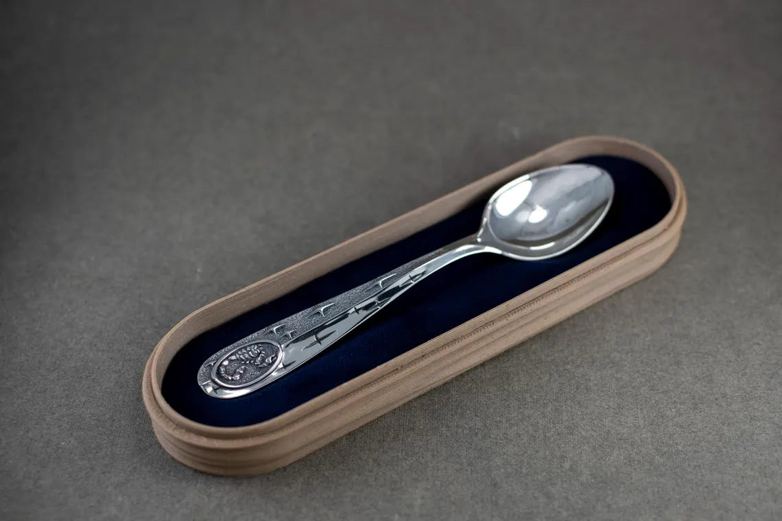 Scorpio Silver Baby Spoon product image 8