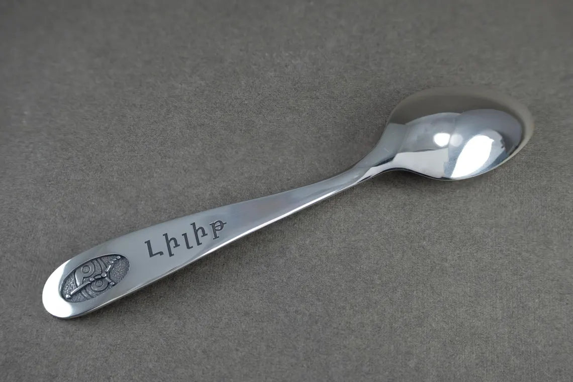 Scorpio Silver Baby Spoon product image 4