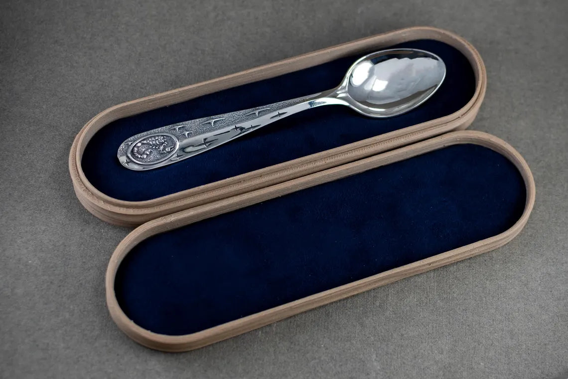 Scorpio Silver Baby Spoon product image 10