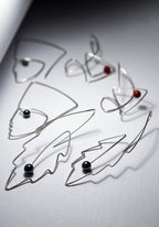 Leaf & Pearl Silver Earrings product image 9