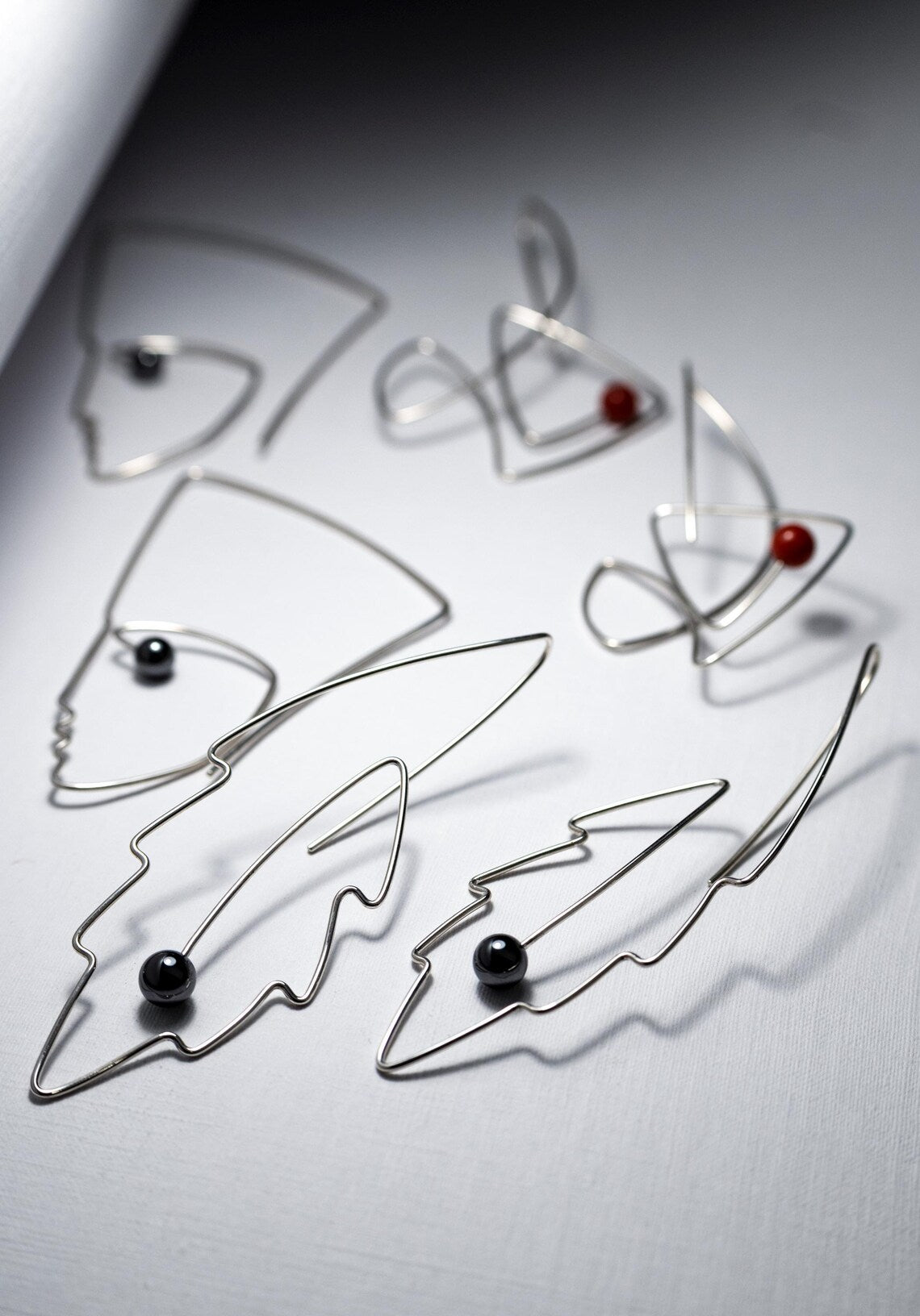Leaf & Pearl Silver Earrings product image 9